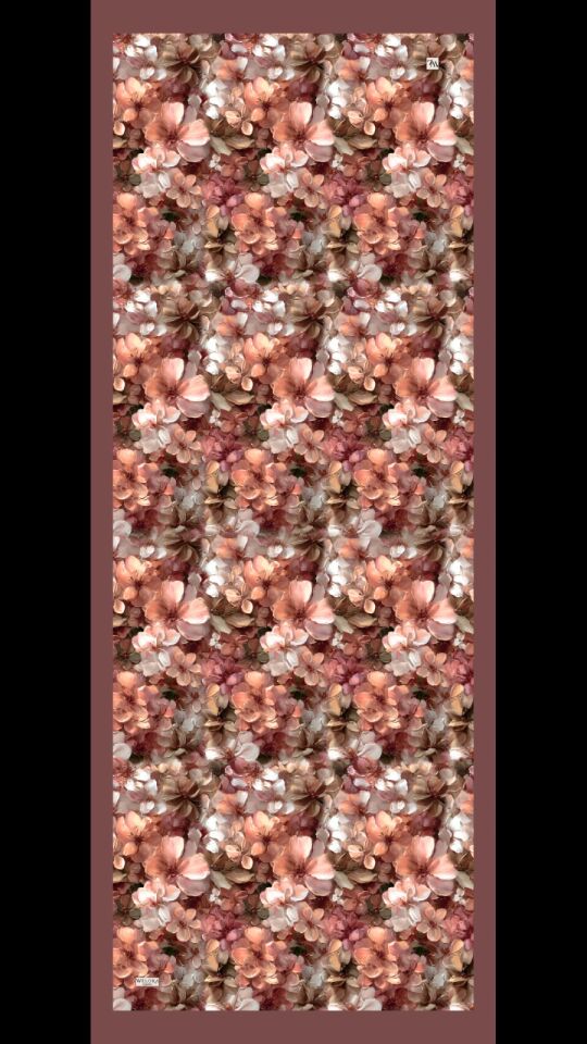 Karlea Scarf Organik Şal- Bloom Mosaic