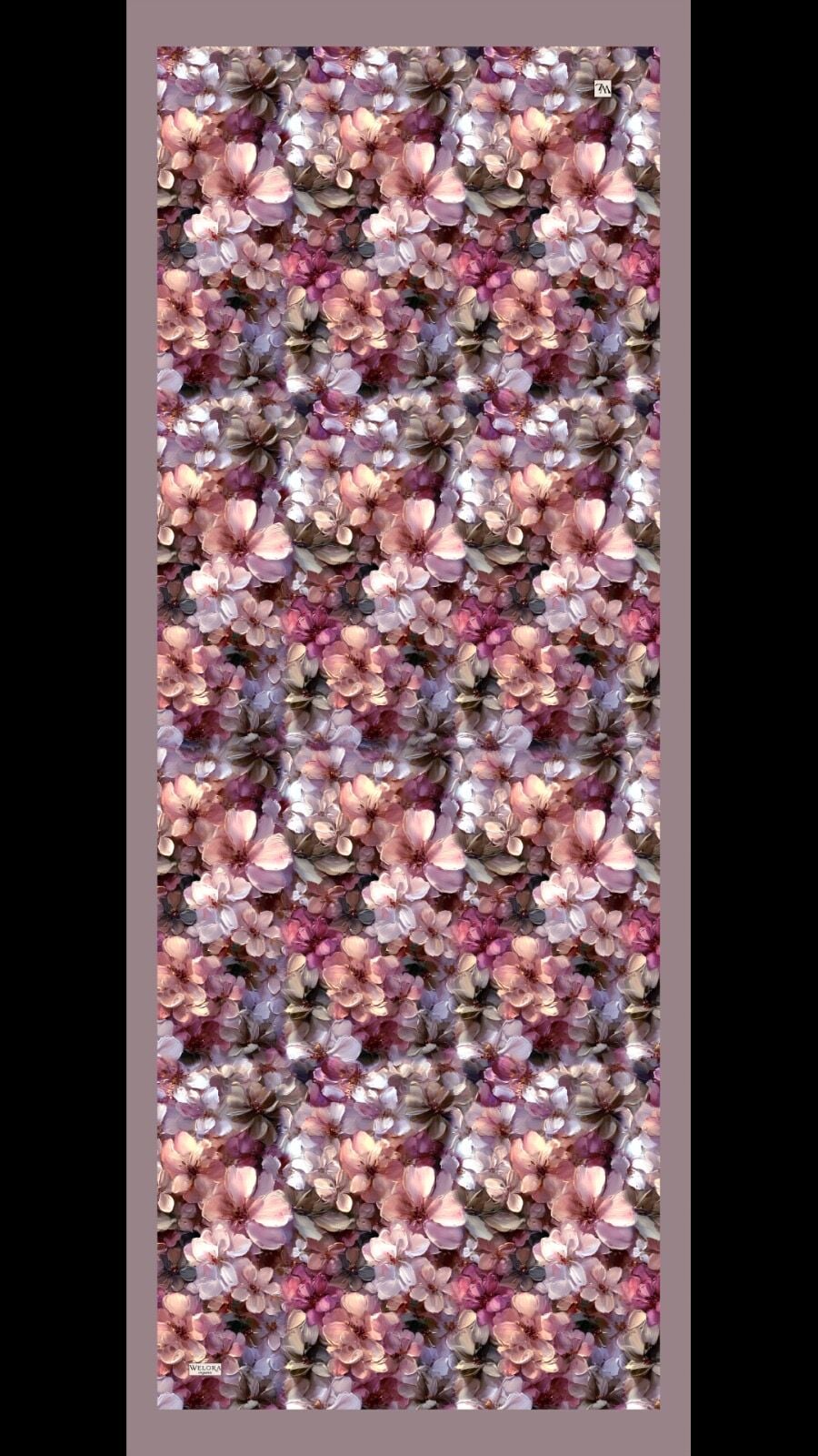 Karlea Scarf Organik Şal- Bloom Mosaic