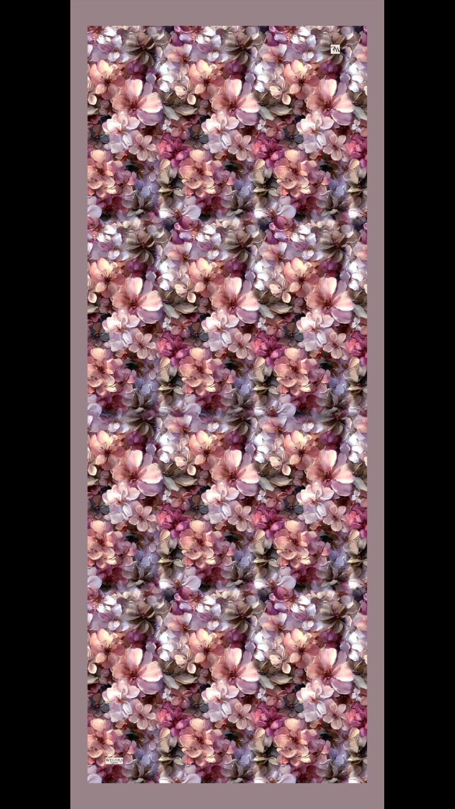 Karlea Scarf Organik Şal- Bloom Mosaic