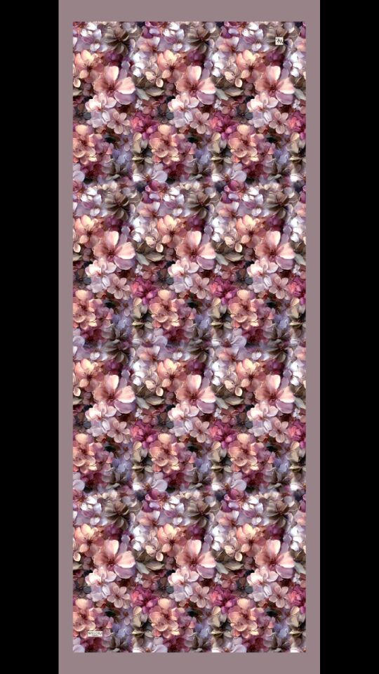 Karlea Scarf Organik Şal- Bloom Mosaic