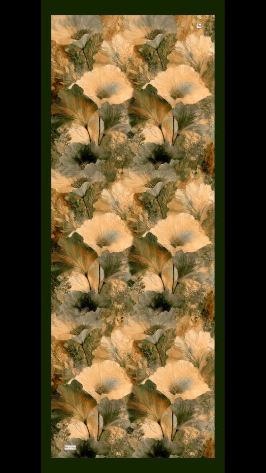 Karlea Scarf Organik Şal- Botanical Veil