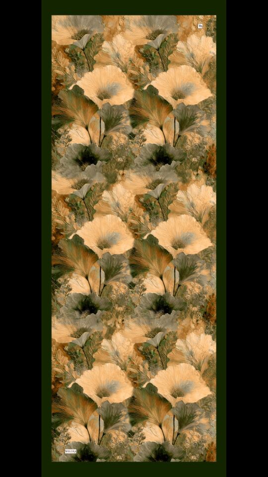 Karlea Scarf Organik Şal- Botanical Veil