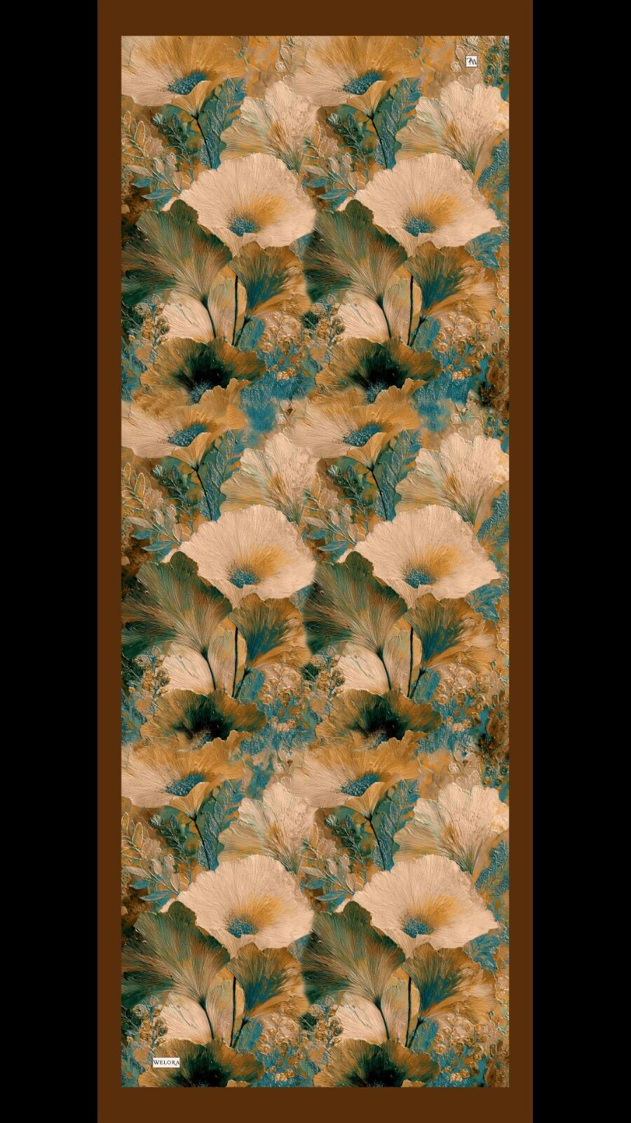 Karlea Scarf Organik Şal- Botanical Veil