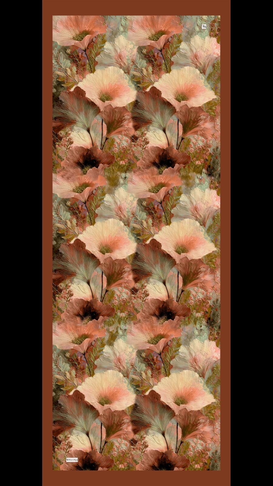 Karlea Scarf Organik Şal- Botanical Veil
