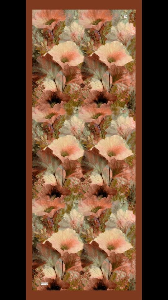 Karlea Scarf Organik Şal- Botanical Veil