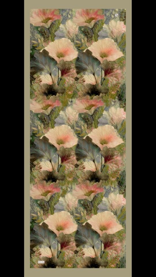 Karlea Scarf Organik Şal- Botanical Veil