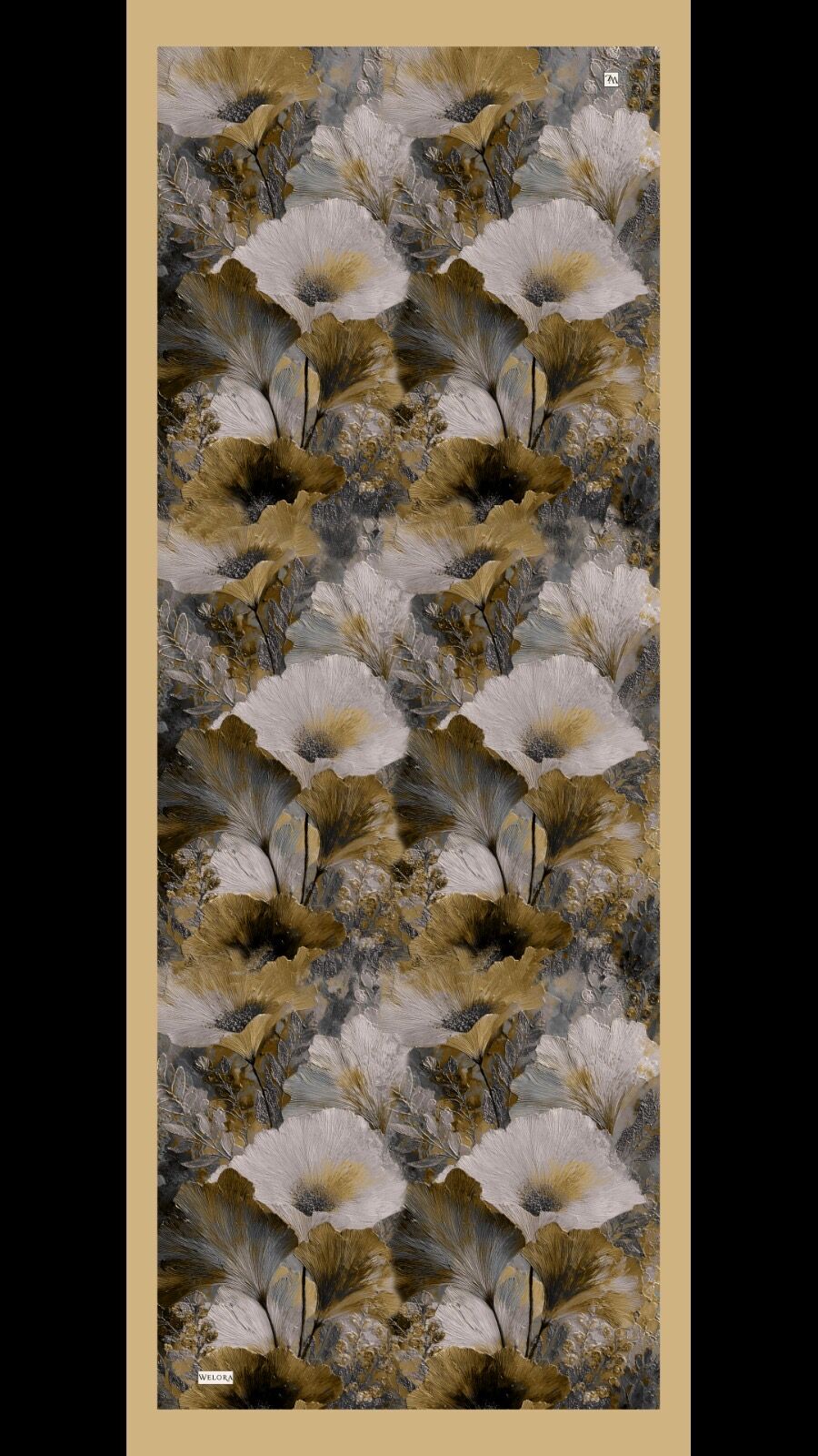 Karlea Scarf Organik Şal- Botanical Veil