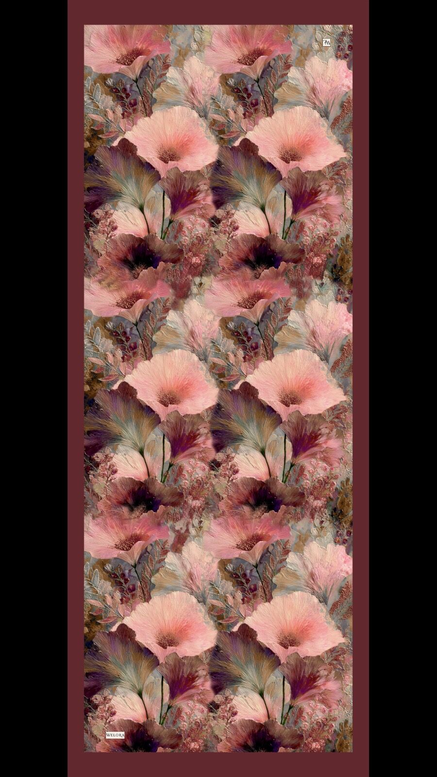 Karlea Scarf Organik Şal- Botanical Veil