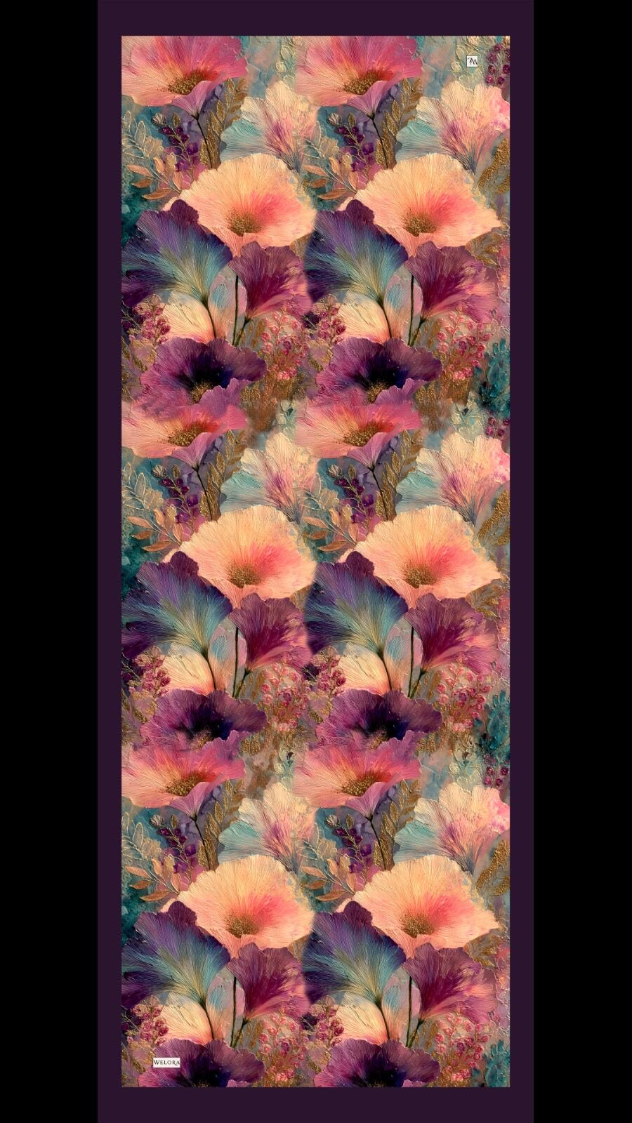Karlea Scarf Organik Şal- Botanical Veil