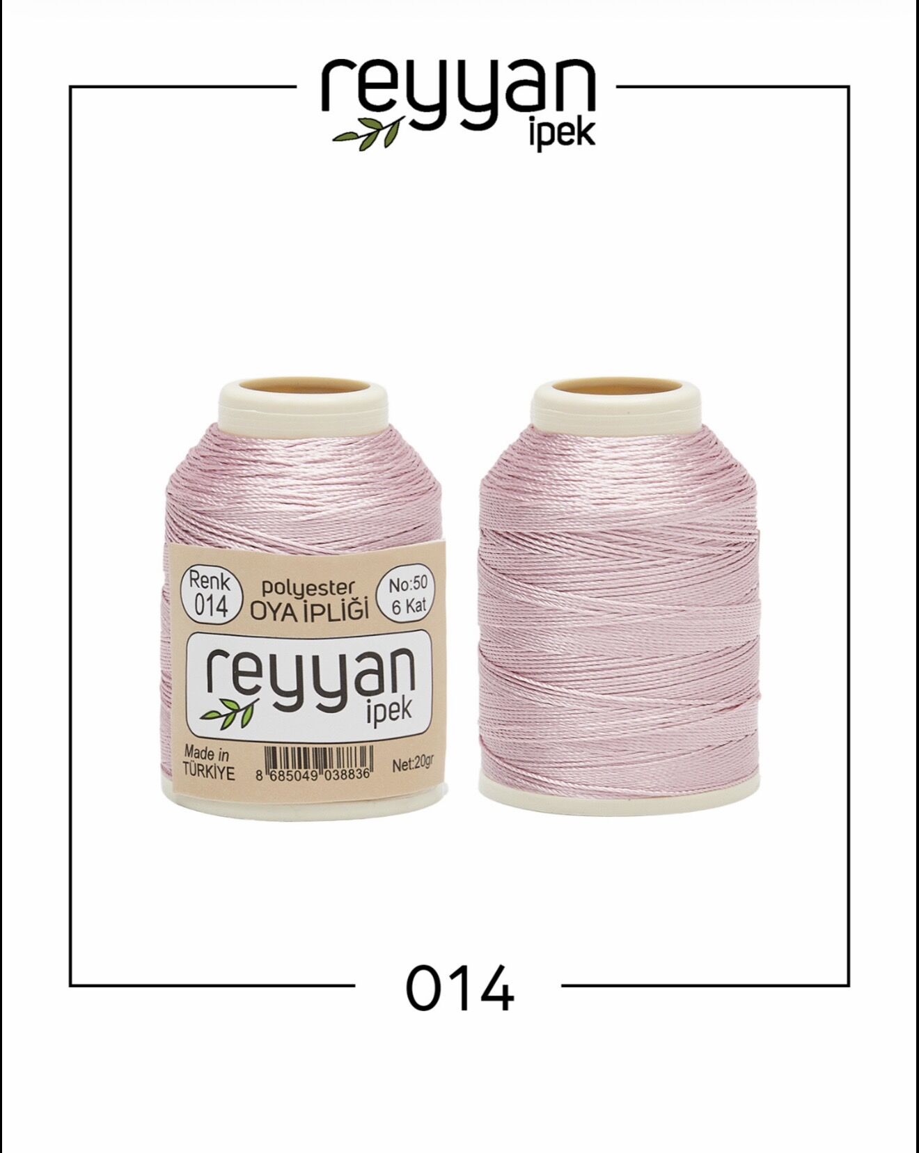 Reyyan 20Gr Polyester Oya İpi No:14