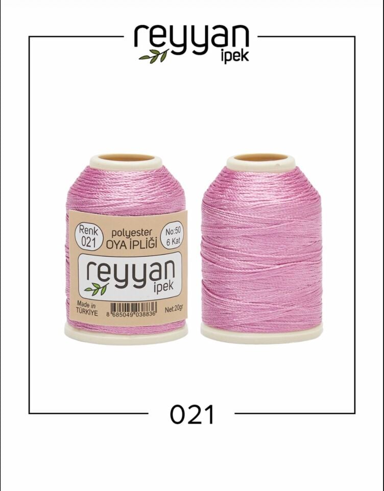 Reyyan 20Gr Polyester Oya İpi No:21