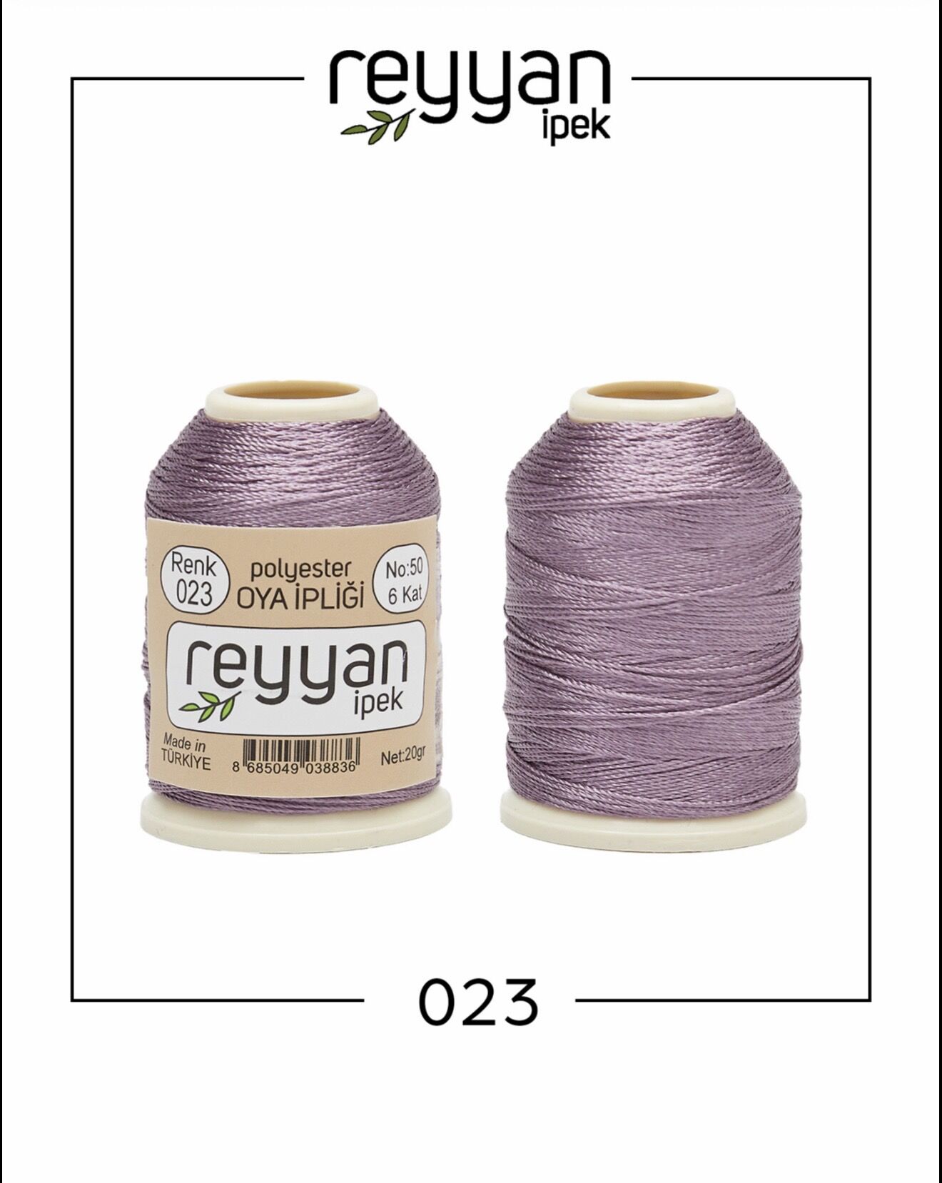 Reyyan 20Gr Polyester Oya İpi No:23