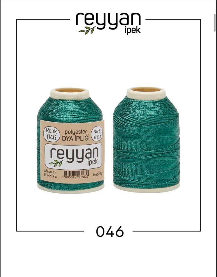 Reyyan 20Gr Polyester Oya İpi No:46