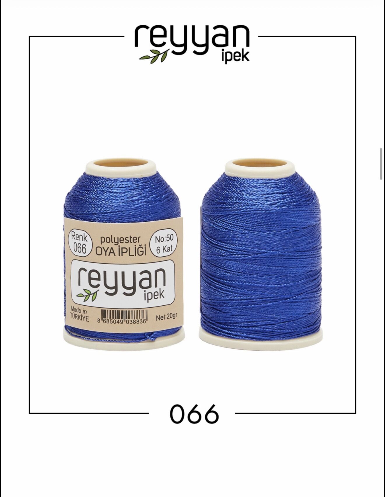 Reyyan 20Gr Polyester Oya İpi No:66