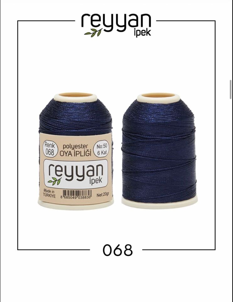 Reyyan 20Gr Polyester Oya İpi No:68