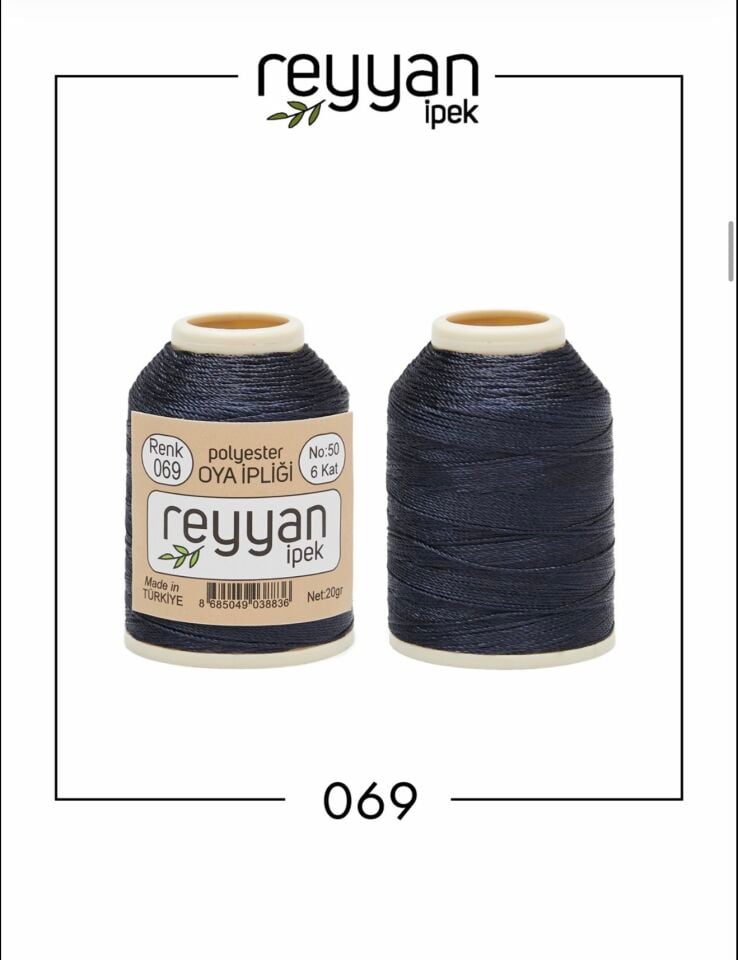 Reyyan 20Gr Polyester Oya İpi No:69