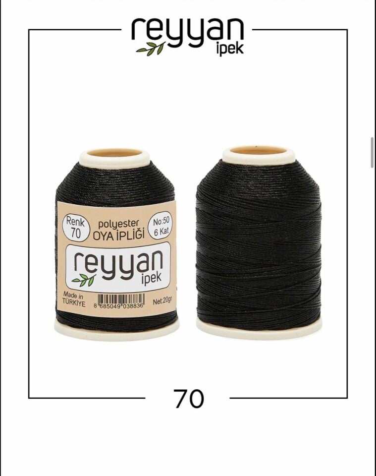 Reyyan 20Gr Polyester Oya İpi No:70