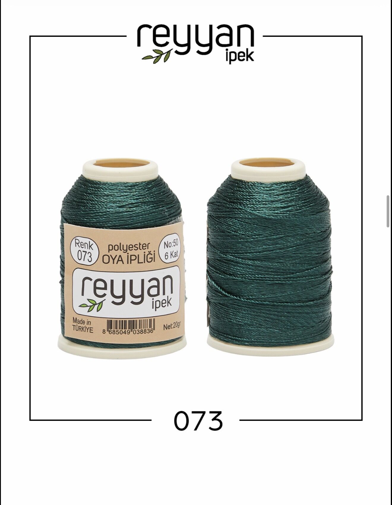 Reyyan 20Gr Polyester Oya İpi No:73