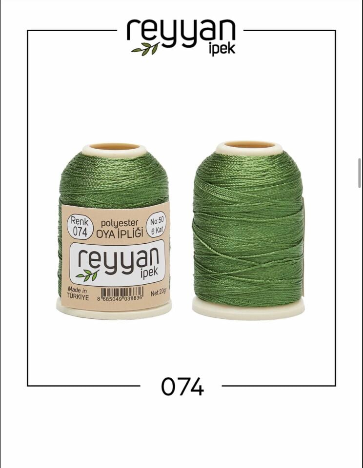 Reyyan 20Gr Polyester Oya İpi No:74