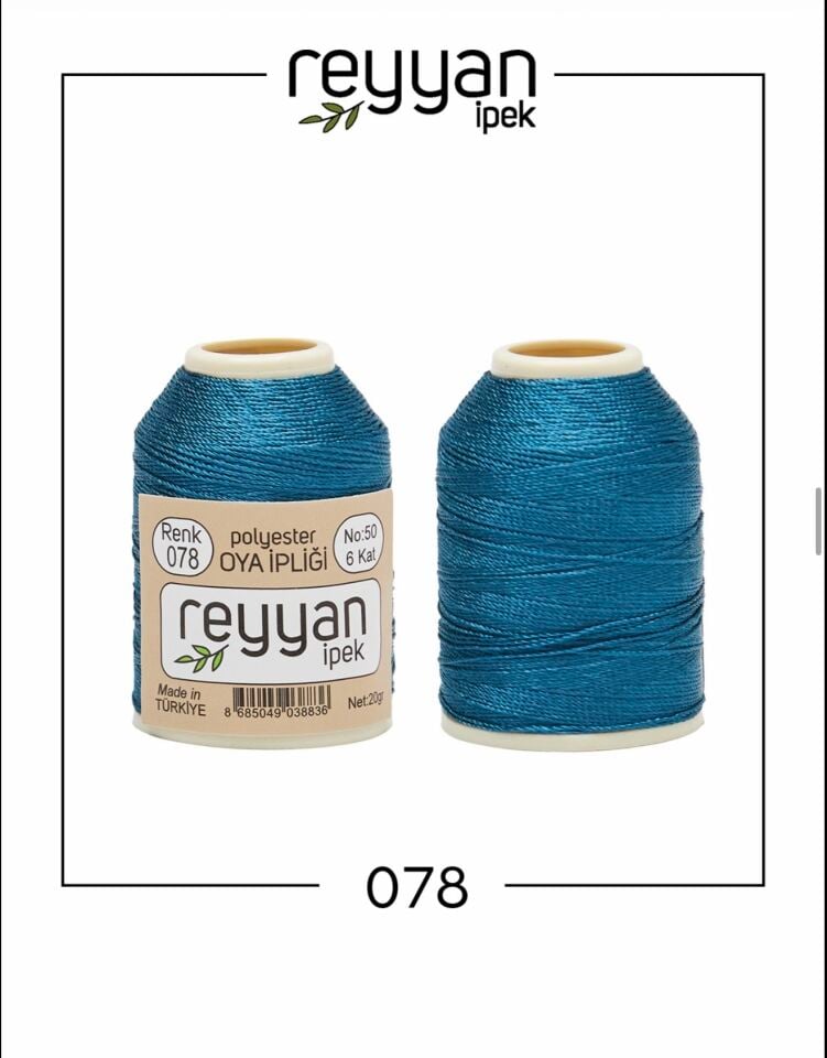 Reyyan 20Gr Polyester Oya İpi No:78