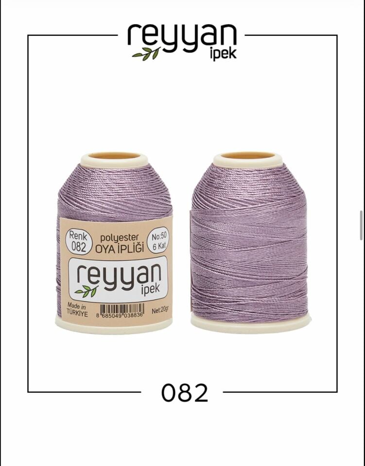 Reyyan 20Gr Polyester Oya İpi No:82