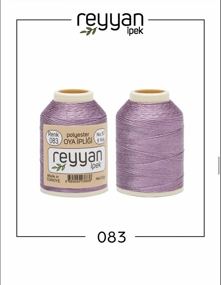 Reyyan 20Gr Polyester Oya İpi No:83