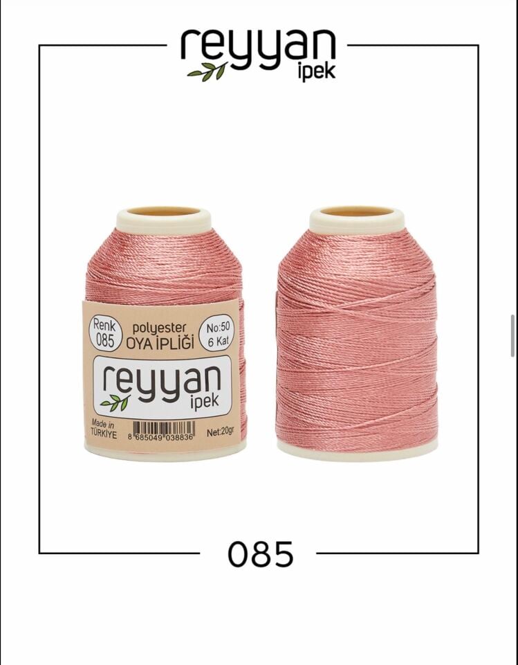 Reyyan 20Gr Polyester Oya İpi No:85