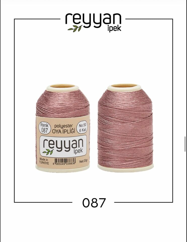 Reyyan 20Gr Polyester Oya İpi No:87