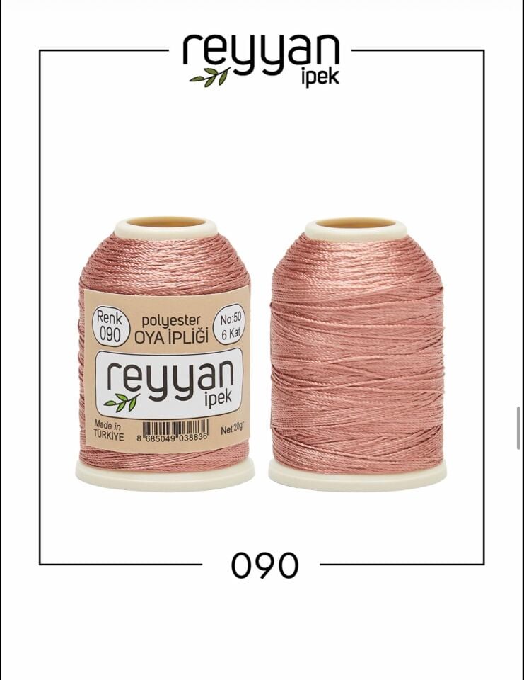 Reyyan 20Gr Polyester Oya İpi No:90