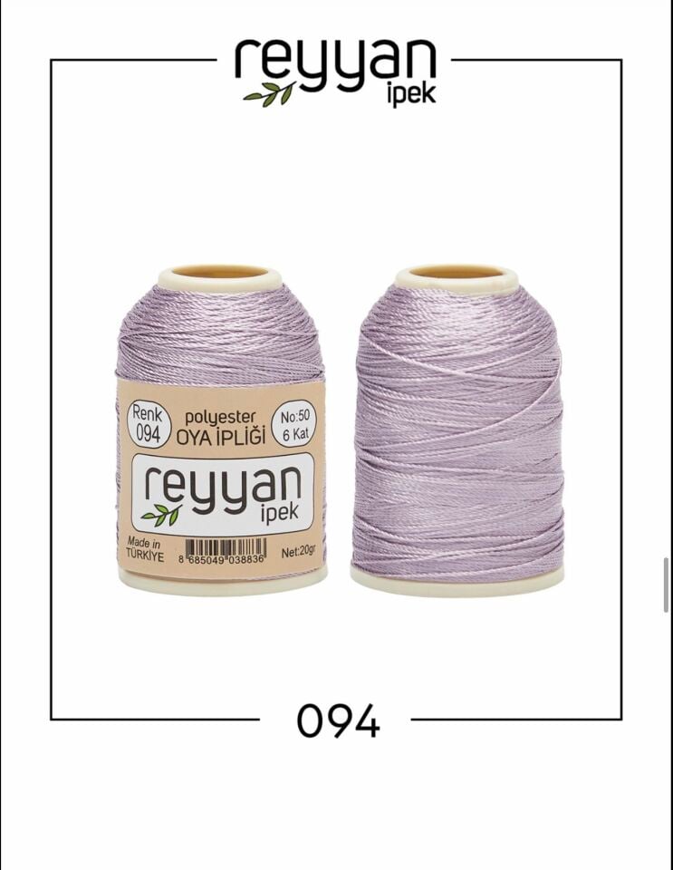Reyyan 20Gr Polyester Oya İpi No:94