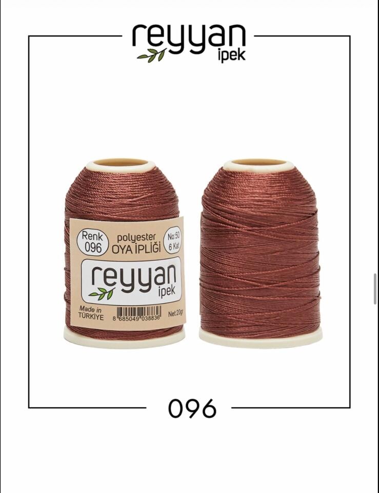 Reyyan 20Gr Polyester Oya İpi No:96