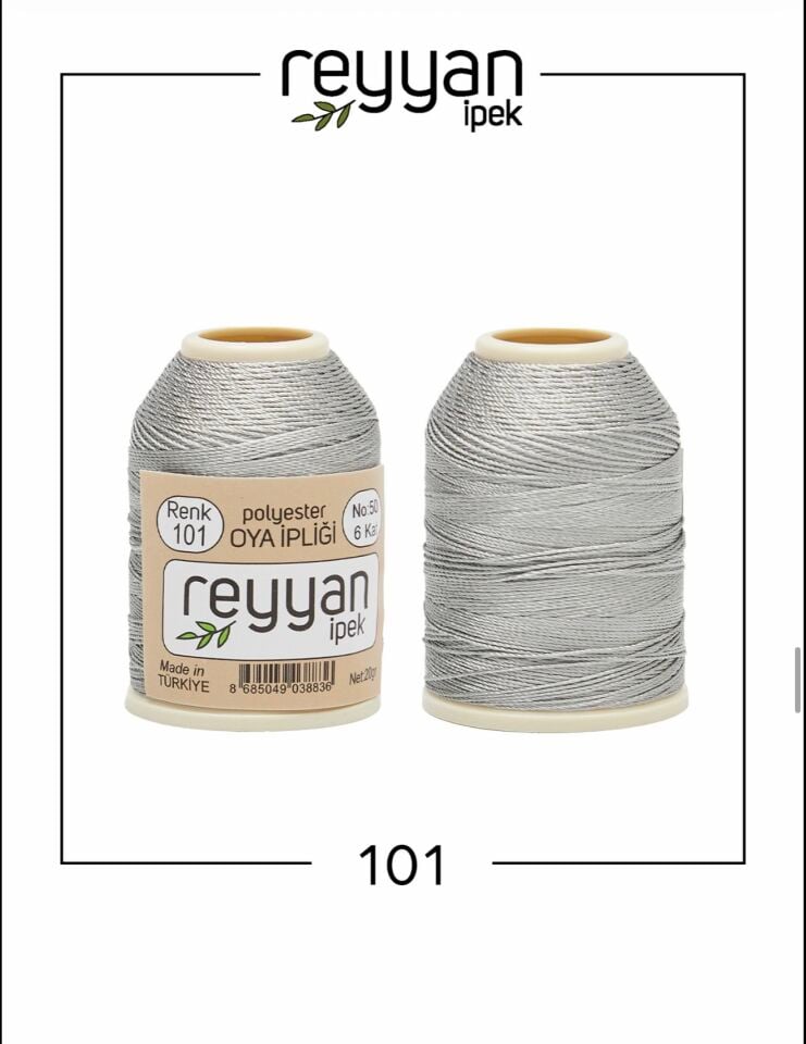 Reyyan 20Gr Polyester Oya İpi No:101