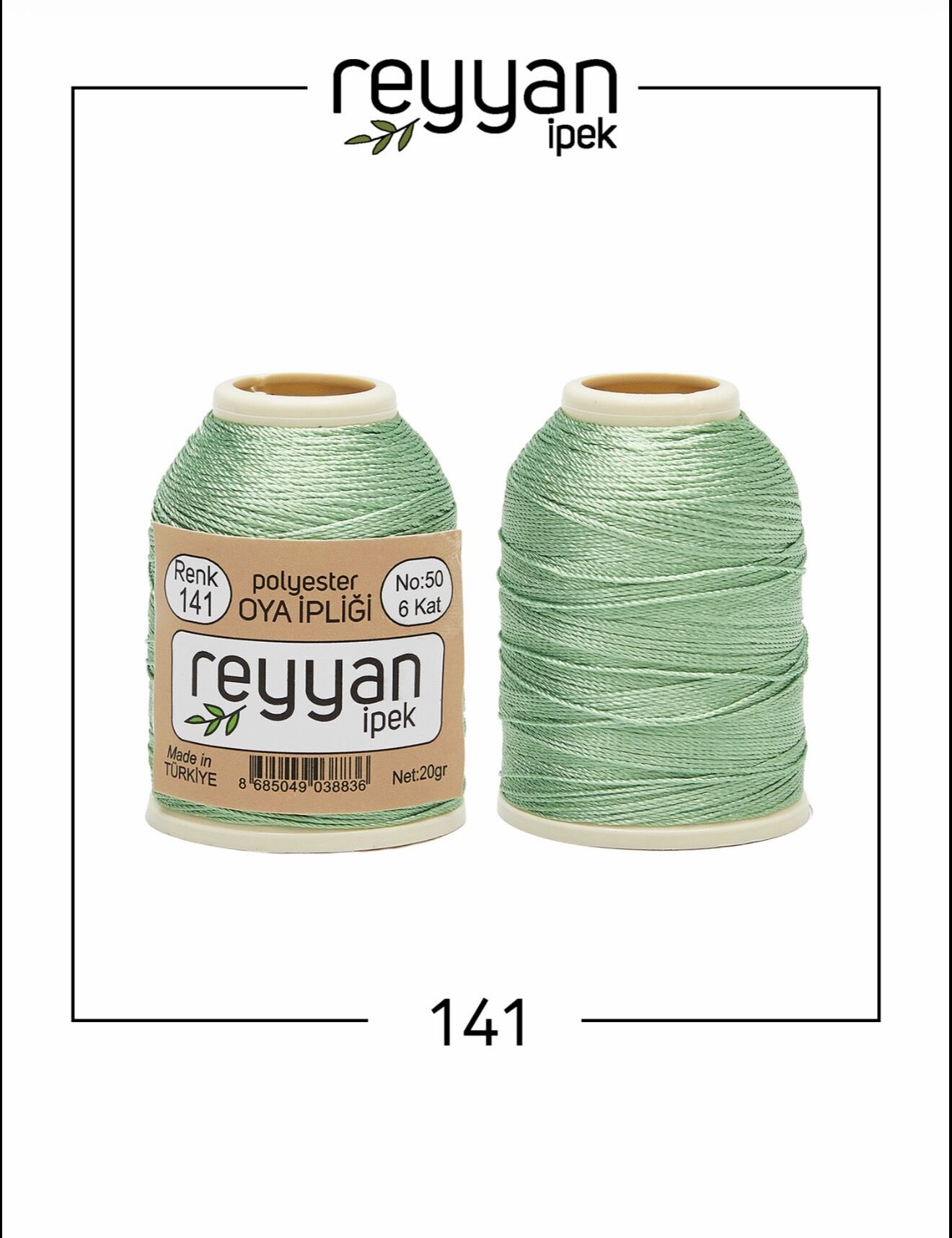 Reyyan 20Gr Polyester Oya İpi No:141