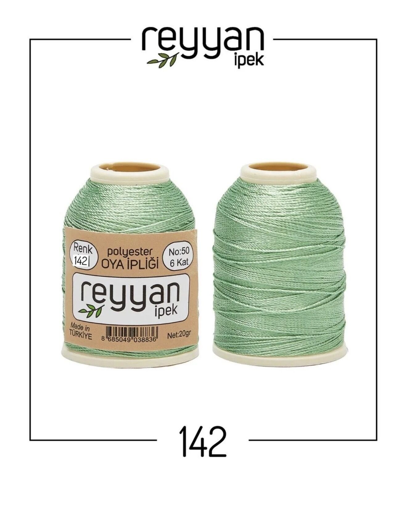 Reyyan 20Gr Polyester Oya İpi No:142