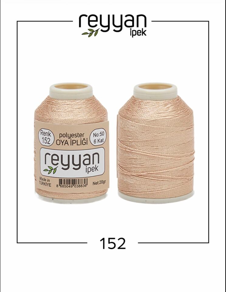 Reyyan 20Gr Polyester Oya İpi No:152