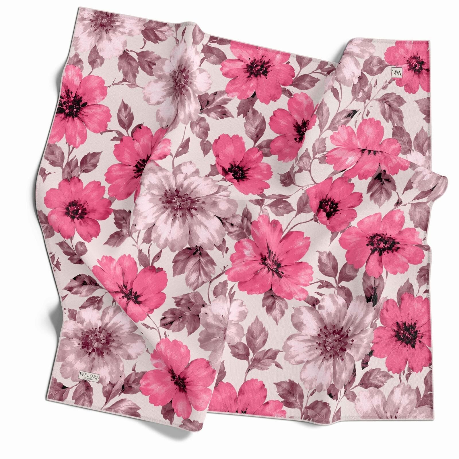 Karlea Scarf Organik Eşarp - Pembe Serisi