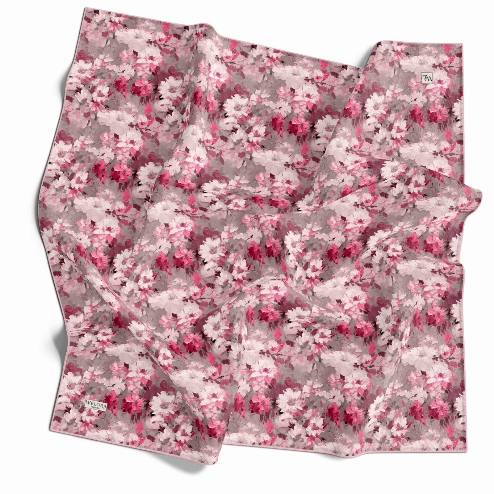 Karlea Scarf Organik Eşarp - Pembe Serisi