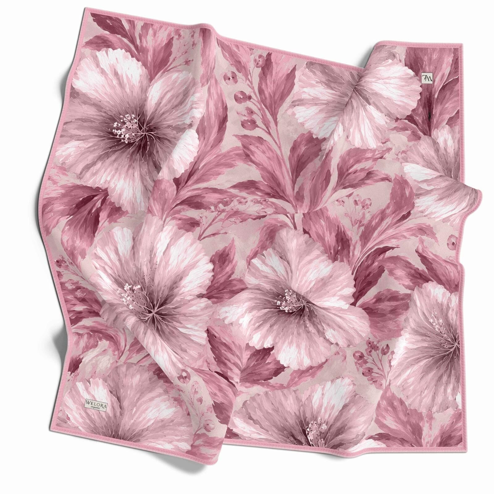 Karlea Scarf Organik Eşarp - Pembe Serisi