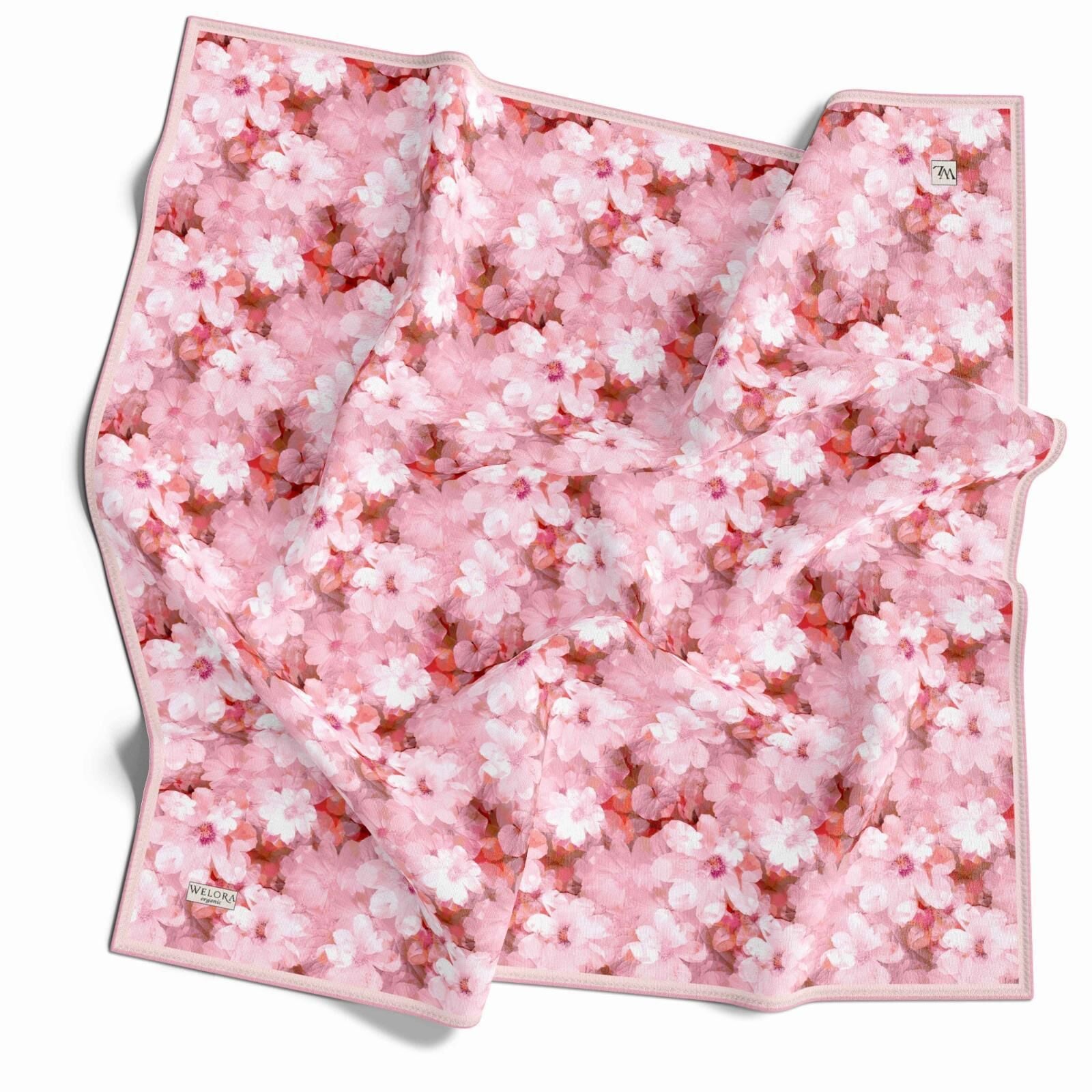 Karlea Scarf Organik Eşarp - Pembe Serisi