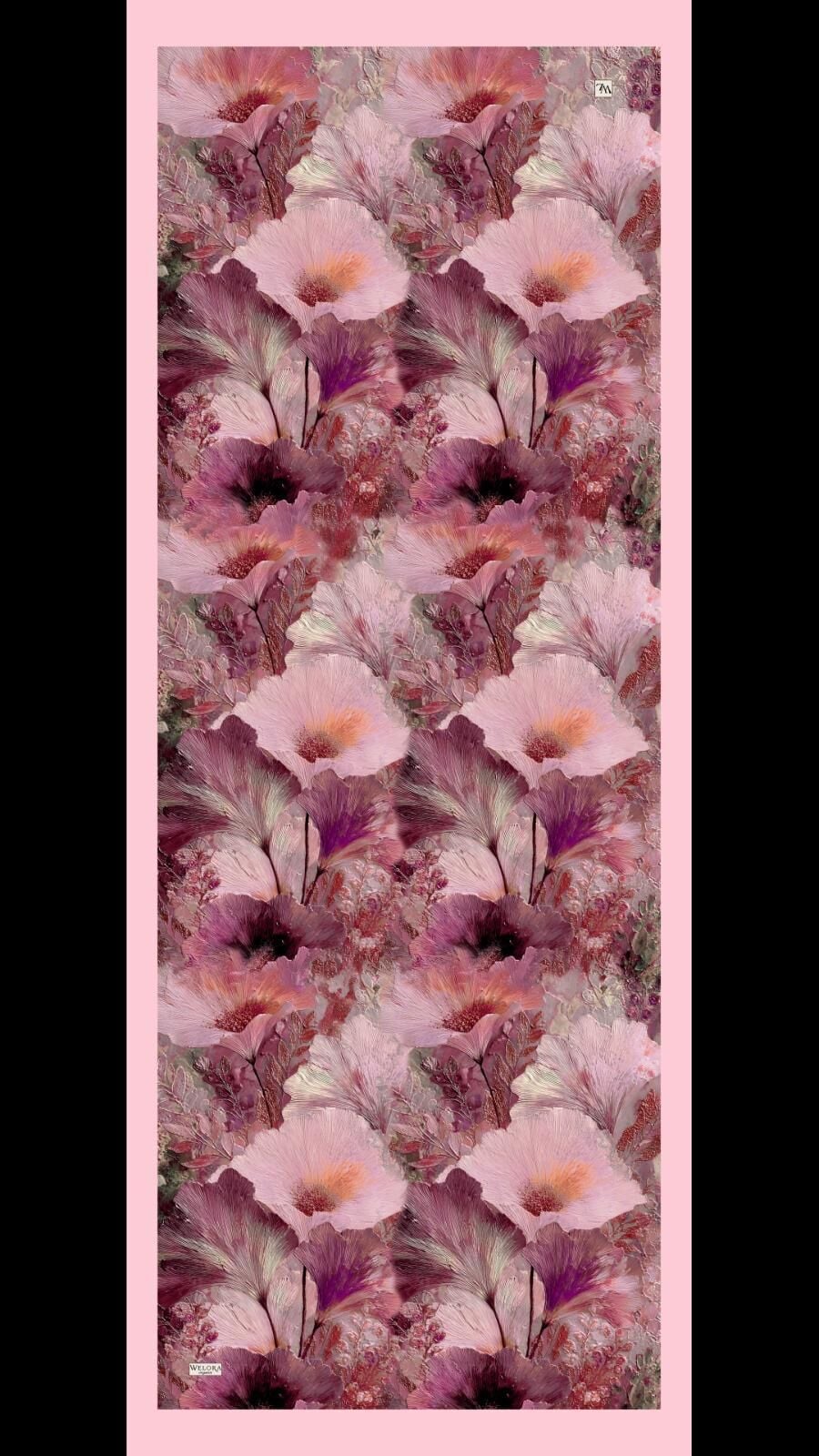 Karlea Scarf Organik Şal Pembe Serisi