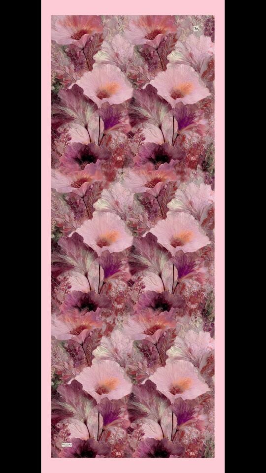 Karlea Scarf Organik Şal Pembe Serisi