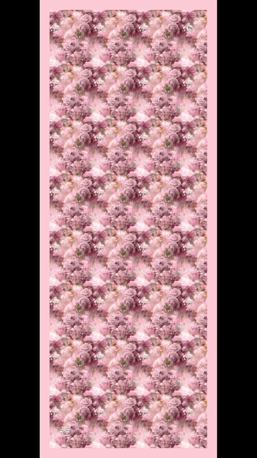 Karlea Scarf Organik Şal Pembe Serisi