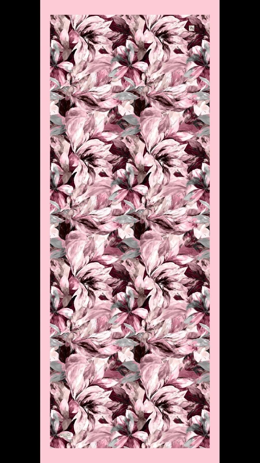 Karlea Scarf Organik Şal Pembe Serisi