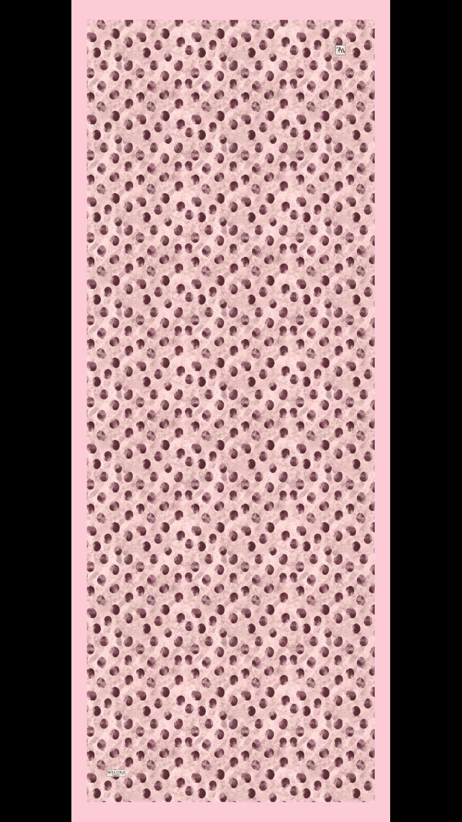 Karlea Scarf Organik Şal Pembe Serisi