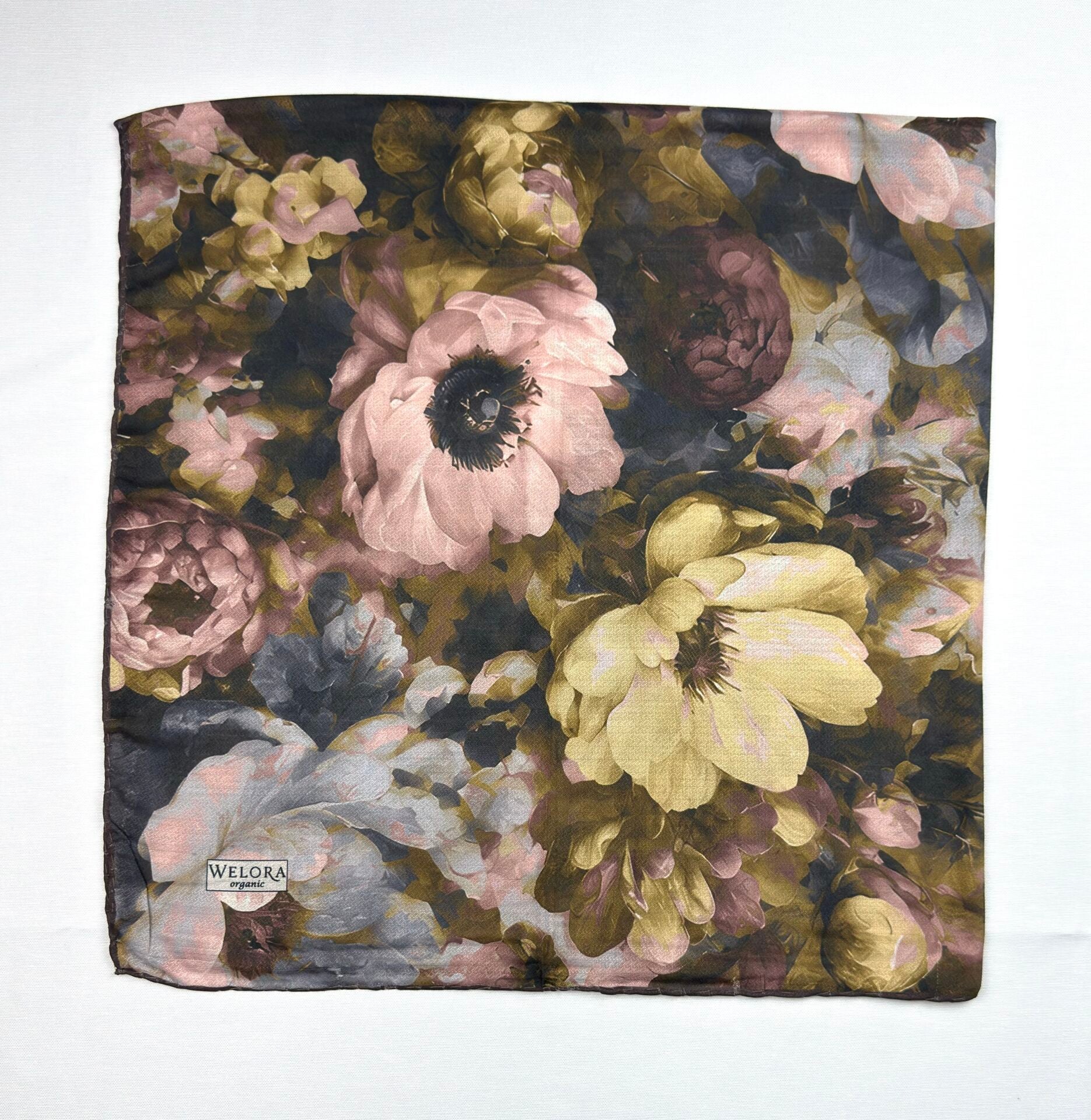 Karlea Scarf Organik Eşarp - Velvet Bloom