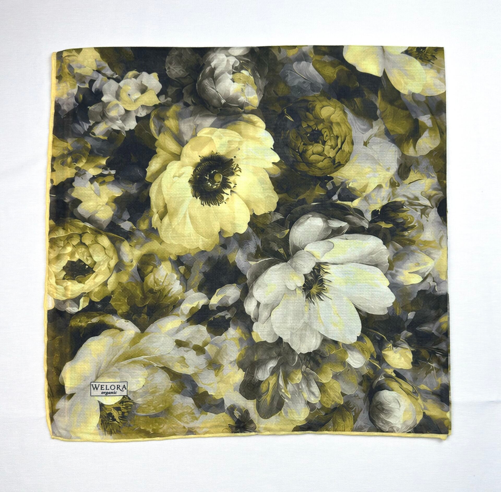Karlea Scarf Organik Eşarp - Velvet Bloom