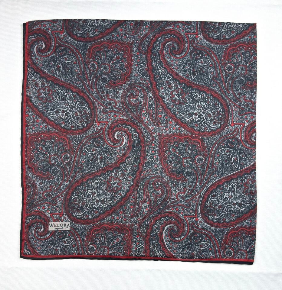 Karlea Scarf Yaz Esintisi Eşarp - Royal Paisley