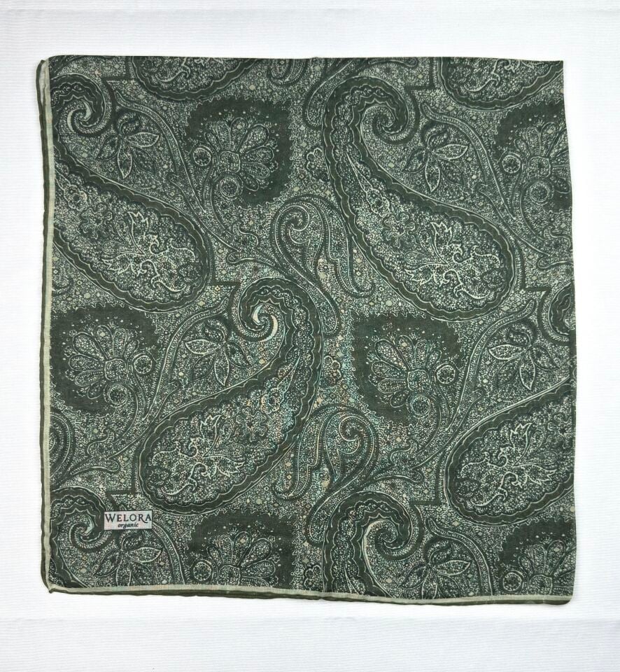 Karlea Scarf Yaz Esintisi Eşarp - Royal Paisley
