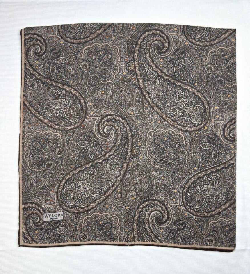 Karlea Scarf Yaz Esintisi Eşarp - Royal Paisley
