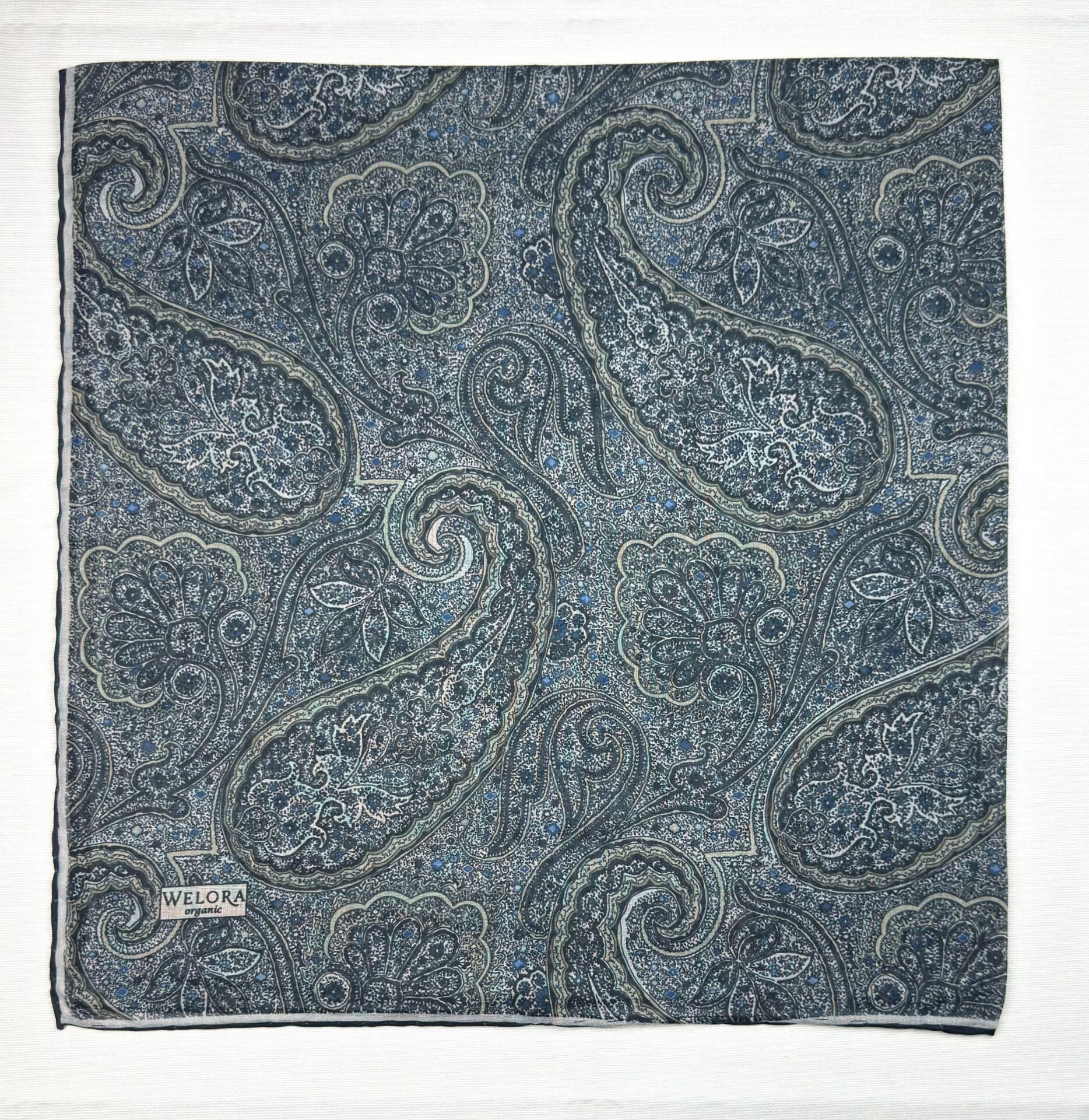 Karlea Scarf Yaz Esintisi Eşarp - Royal Paisley